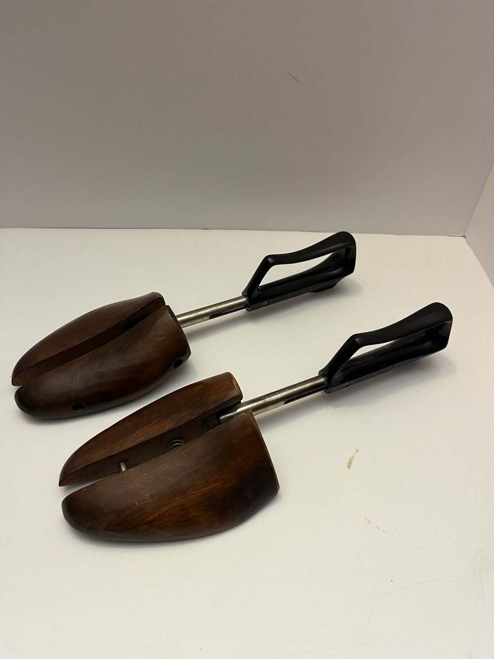 Vintage Rochester Travel Tree Adjustable Wooden Shoe Trees